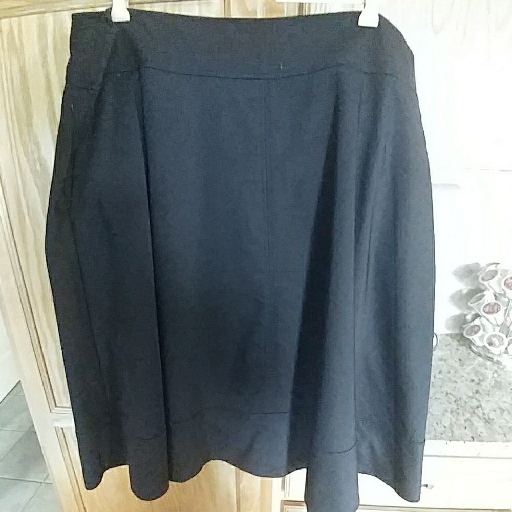 Lane Bryant Black Skirt